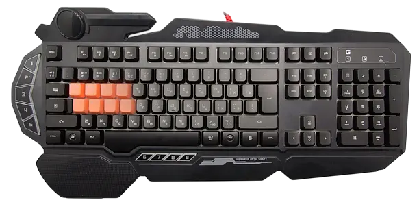Клавіатура A4Tech Bloody B318 LK RGB Black - фото 3