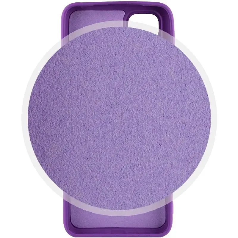 Чехол TPU GETMAN Liquid Silk Full Camera для Xiaomi Redmi Note 11 (Global) / Note 11S Фиолетовый / Purple - фото 3