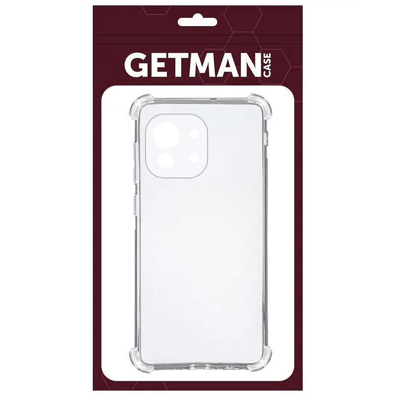 TPU чехол GETMAN Ease logo усиленные углы Full Camera для Xiaomi 17 - фото 4