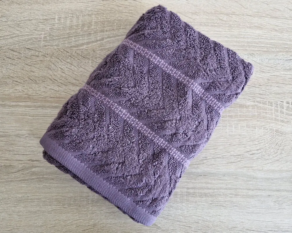 Набір турецьких махрових рушників Cestepe MicroCotton Premium 3 штуки 50x90 Multi 3 щільність 600 г/м2 - фото 7