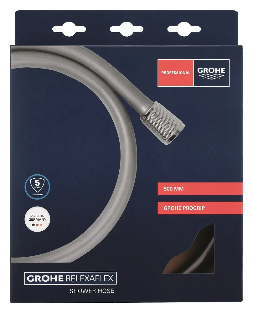 Душовий шланг 500 мм Grohe Relexaflex 22115000, Хром - фото 3