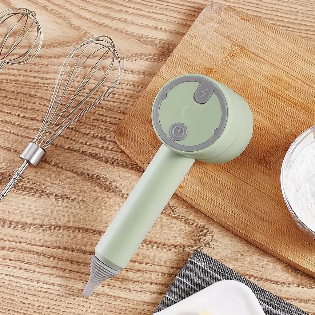 Акумуляторний міксер USB Electric Whisk з 2 насадками 223-13 - фото 8