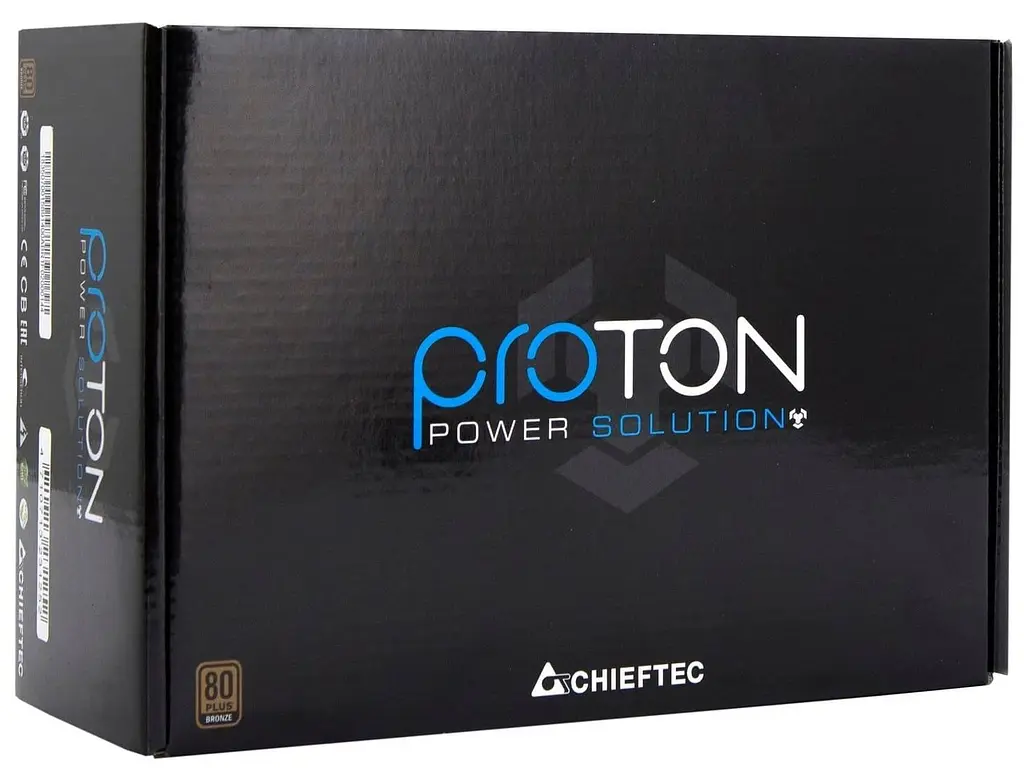 Блок живлення Chieftec Proton 500W 80+ Bronze (BDF-500S) Black - фото 3