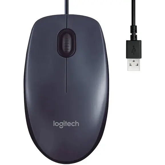 Миша провідна Logitech B100 Business (910-003357) чорна - фото 7
