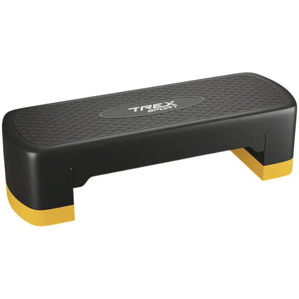 Степ платформа Trex Sport TX-030AS 3 рівнева чорно-жовта