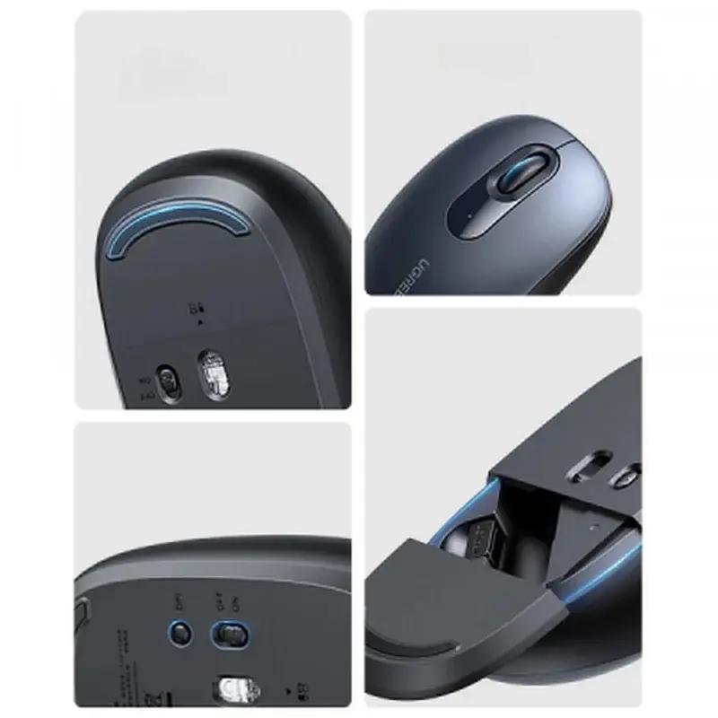 Мишка Ugreen MU105 Wireless Deep Blue (90550) - фото 6