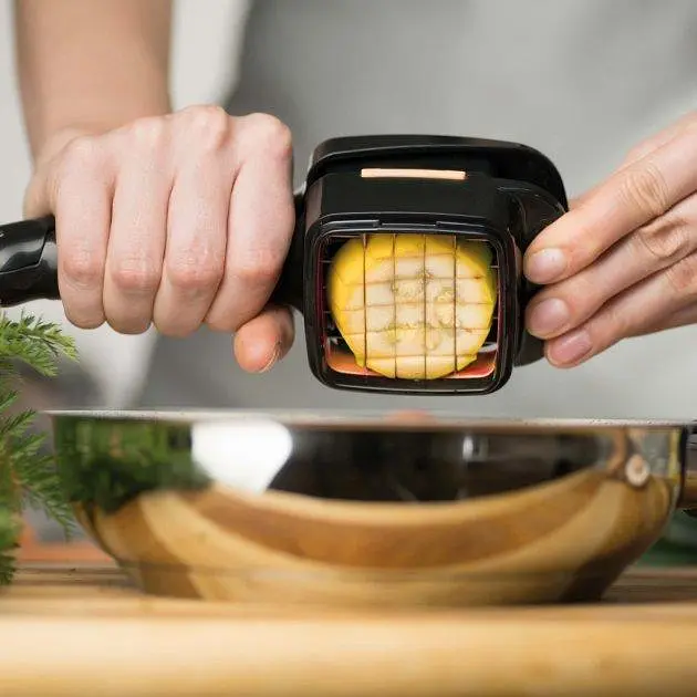 Універсальна овочерізка подрібнювач Quick 5 в 1 мультислайсер, Nicer Dicer 84333 - фото 4