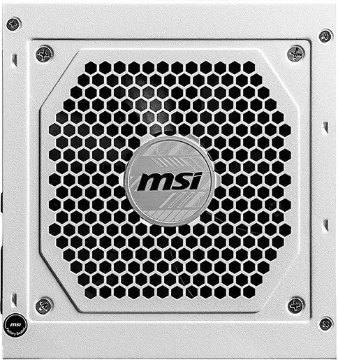 Блок живлення MSI MAG A850GL PCIE5 850W 80+ Gold White (MAG A850GL PCIE5 WHITE) - фото 2