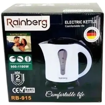 Электрочайник дисковый пластиковый Rainberg RB-915 1 л 1100 Вт - фото 5