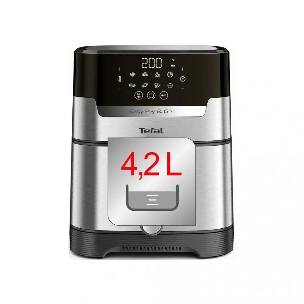 Мультипіч (аерофритюрниця) Tefal Easy Fry&Grill Precision EY505D15 - фото 4