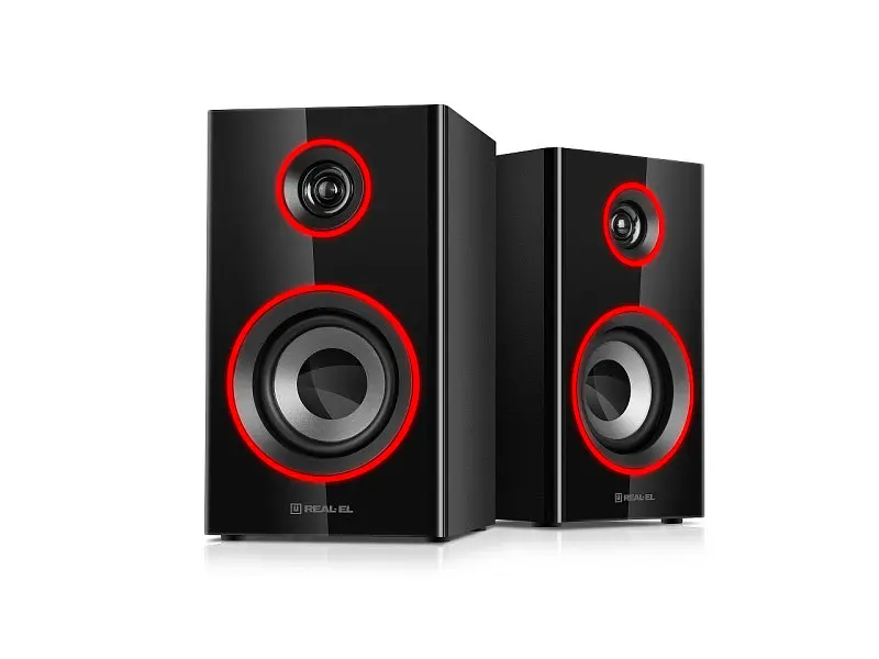Комп'ютерні колонки REAL-EL S-415 Black (EL121200017) - фото 9