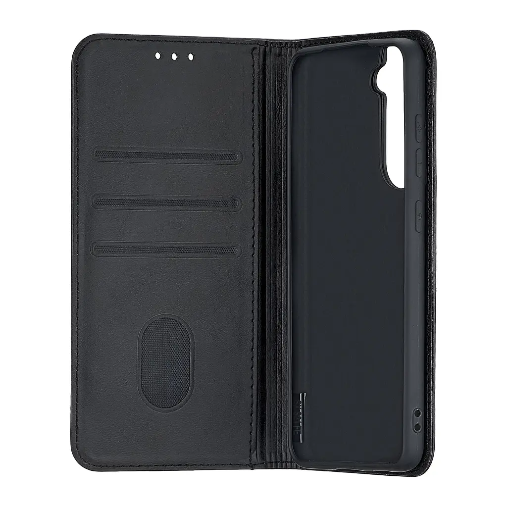 Чохол-книжка Premium Samsung S21 FE (G990) Black - фото 3