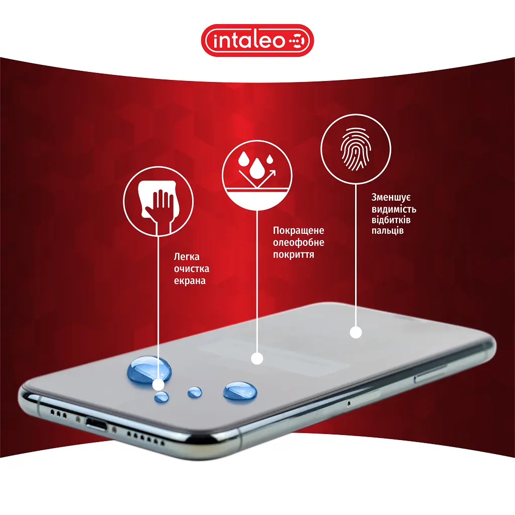 Стекло защитное Intaleo Full Glue Apple iPhone 16 Pro Max Black (1283126593819) - фото 6