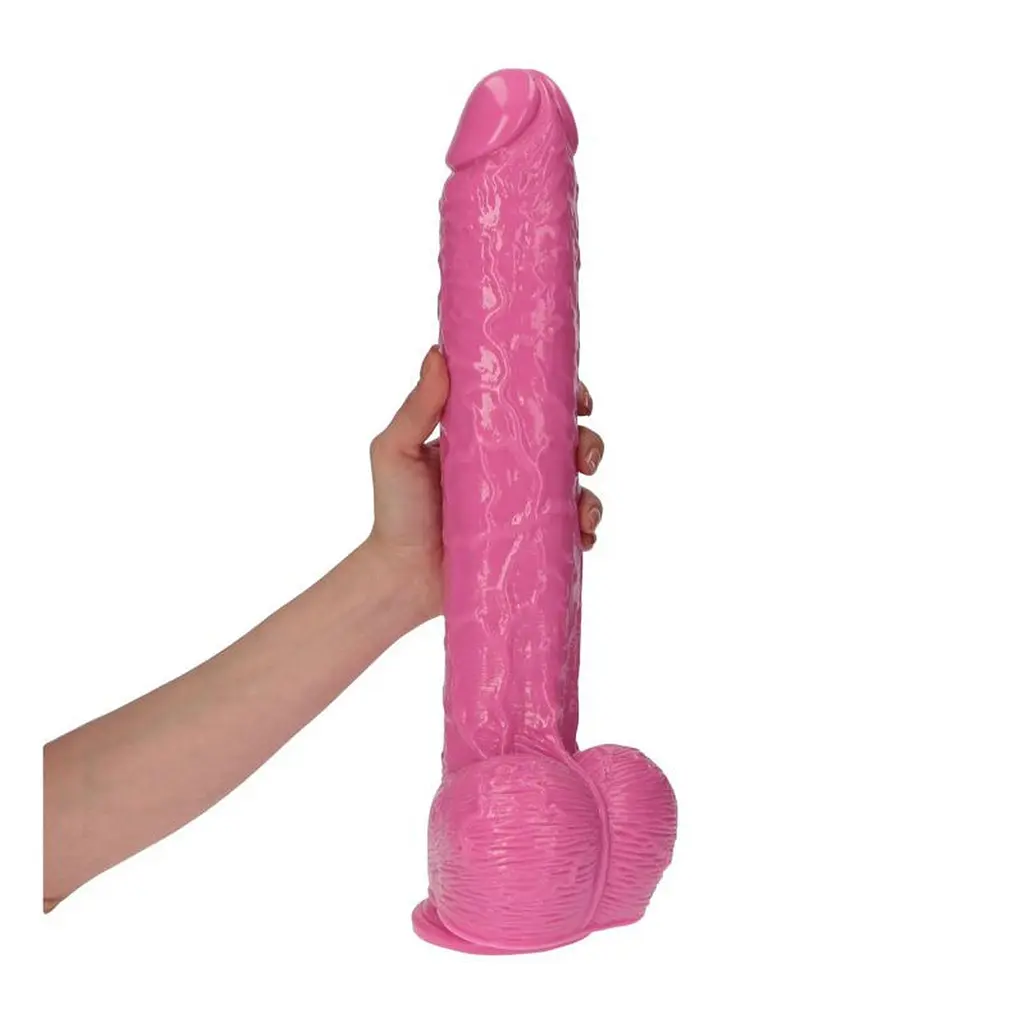 Фаллоимитатор Toyz4lovers Italian Cock 15.5", 40 см (розовый) - фото 4