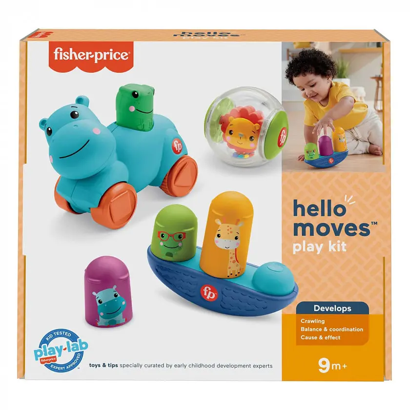 Подарунковий ігровий набір Fisher-Price Веселі руху (HFJ94) - фото 7