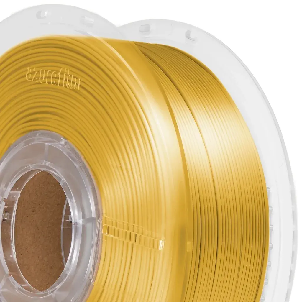 Пластик для 3D-принтера AzureFilm PLA SILK 1,75mm 1kg Gold (FL171-1036) - фото 2