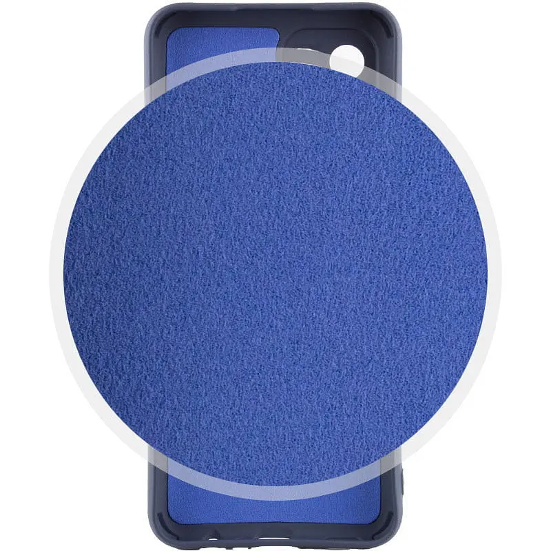 Чохол TPU Getman Liquid Silk Full Camera для Motorola Moto G32 Синій / Midnight Blue - фото 2