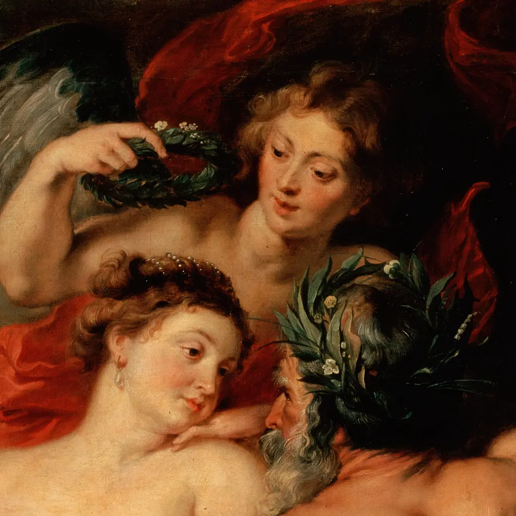 Інтер'єрна картина Союз Землі та Води, Рубенс, Rubens, Union of Earth and Water, інтер'єрний декор, 74×60 см (id6672) - фото 3