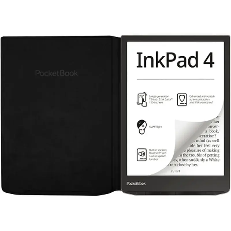 Чохол до електронної книги Pocketbook 743 Flip cover black (HN-FP-PU-743G-RB-WW) - фото 5