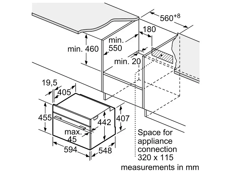 Духовка електрична Bosch CMG778NB1 - фото 2