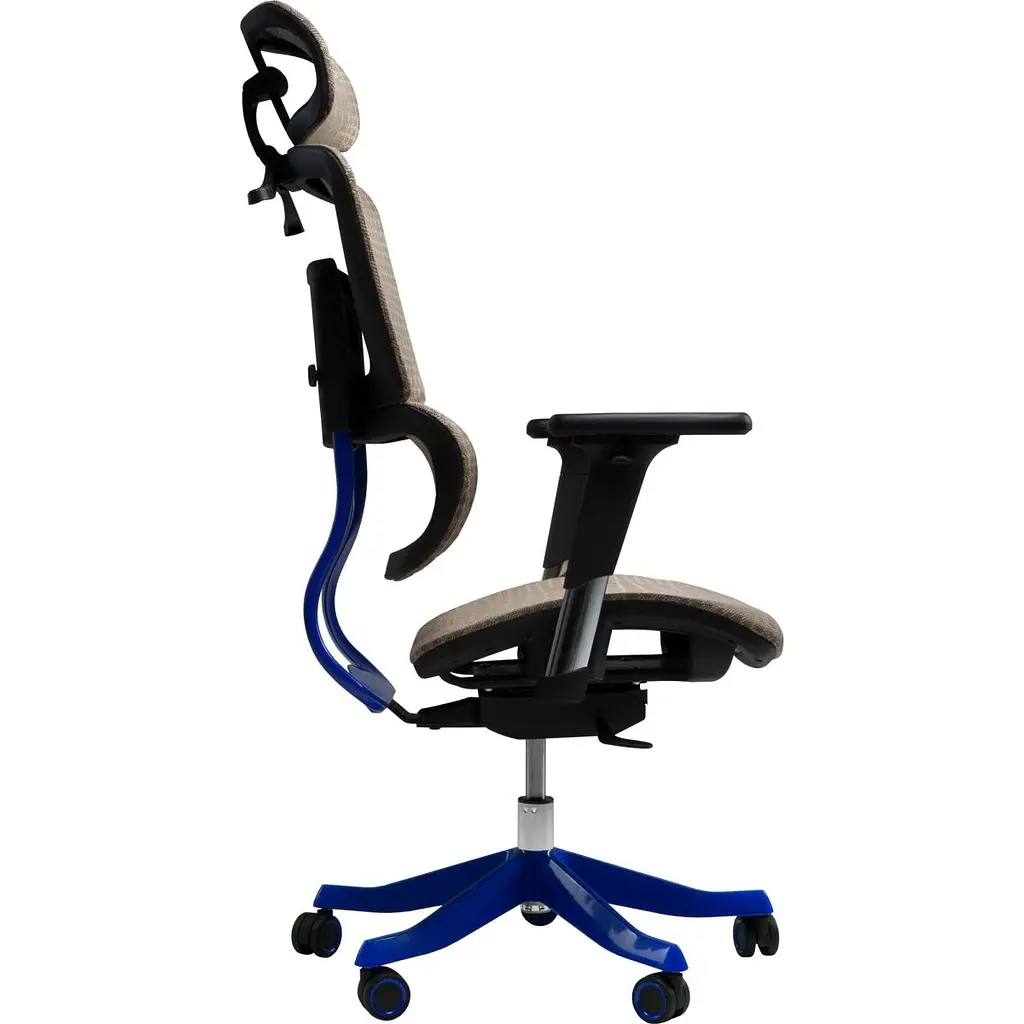 Геймерське крісло GT Racer X-626 Gray/Blue [122619] - фото 3