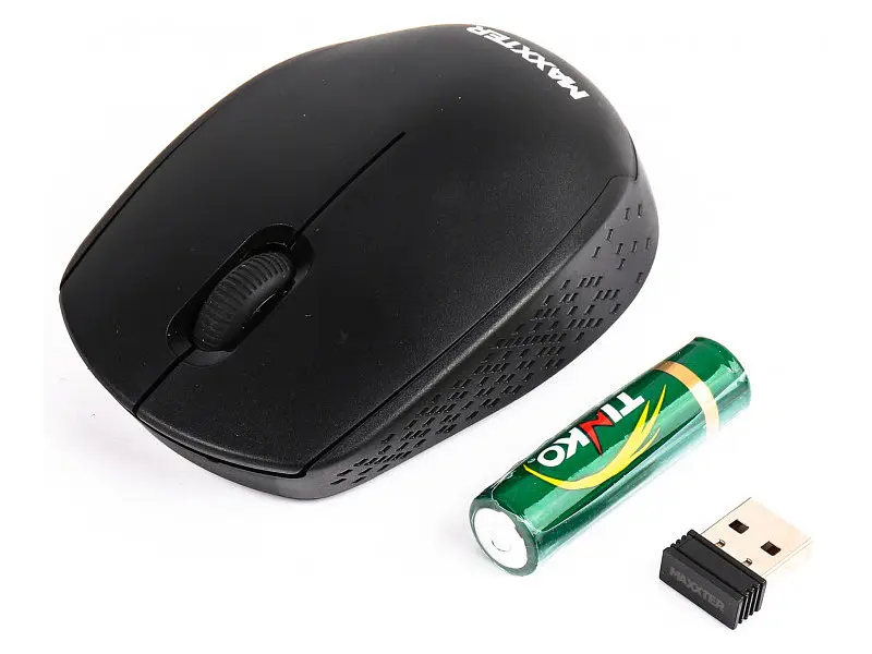 Миша Maxxter Mr-420 Wireless Black - фото 5