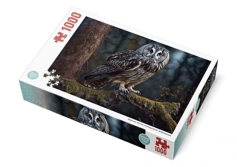 Пазл "Мудра сова" 1000 елементів TRFL_B/OWL DGT-PUZZLE, в коробці (4820266221379) - фото 7