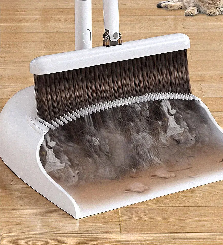 Совок со щеткой Joybos Z58 с магнитным креплением (JBS-TS-CX1B-JWT) - фото 4