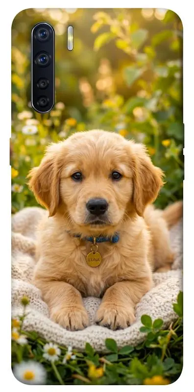 TPU чохол Demsky Small labradore для Oppo A91