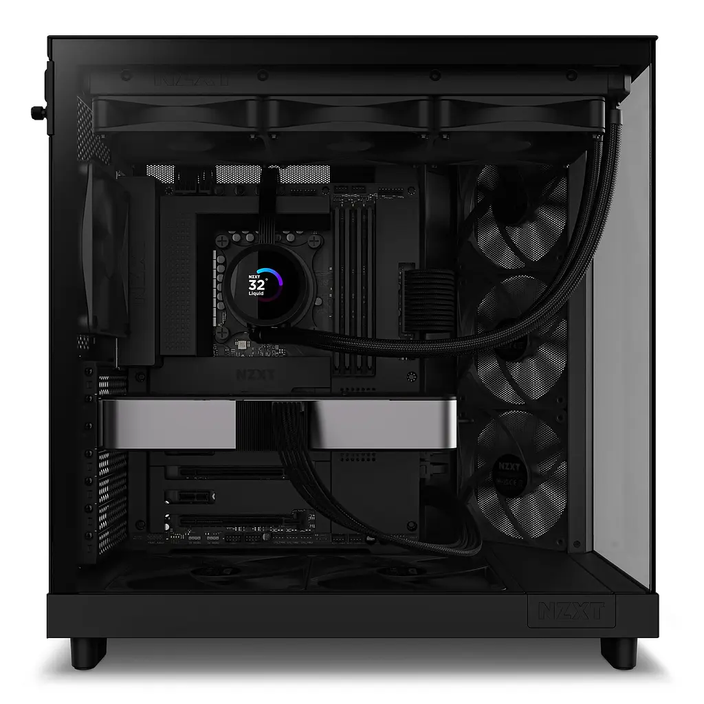 Корпус NZXT H6 Flow All Black (CC-H61FB-01) - фото 9