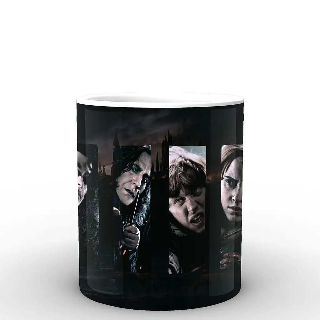Кухоль GeekLand Harry Potter Гаррі Поттер головні герої HP.02.029 330 мл білий - фото 3