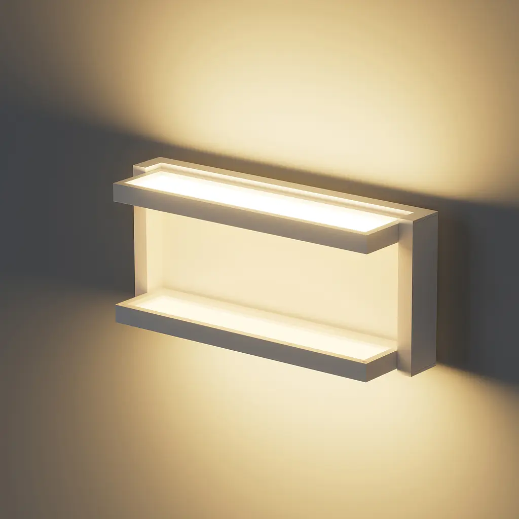 LED світильник настінний з сенсором Videx WL01, 12W 2800-4000-6000K білий (28722-000) - фото 2