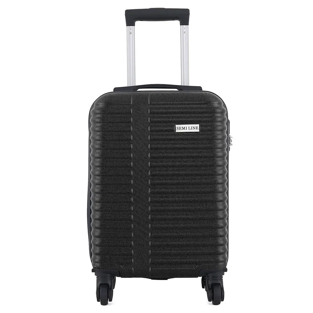 Чемодан Semi Line 20" S Black (T5608-0) - фото 3