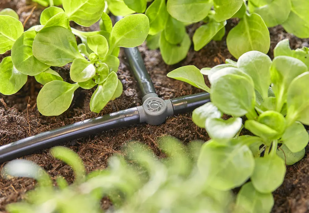 З'єднувач Т-подібний Gardena Micro-Drip-System для шлангів 4,6 мм, 10 шт (13211-20) - фото 3