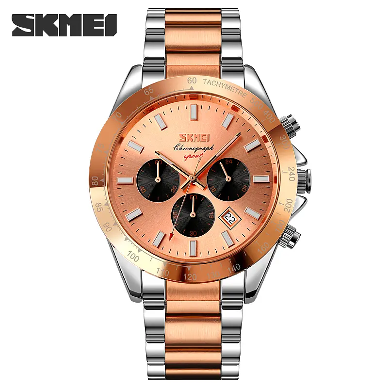 Чоловічий наручний годинник 9259RGRG Rose Gold-Rose Gold Skmei acs0029840