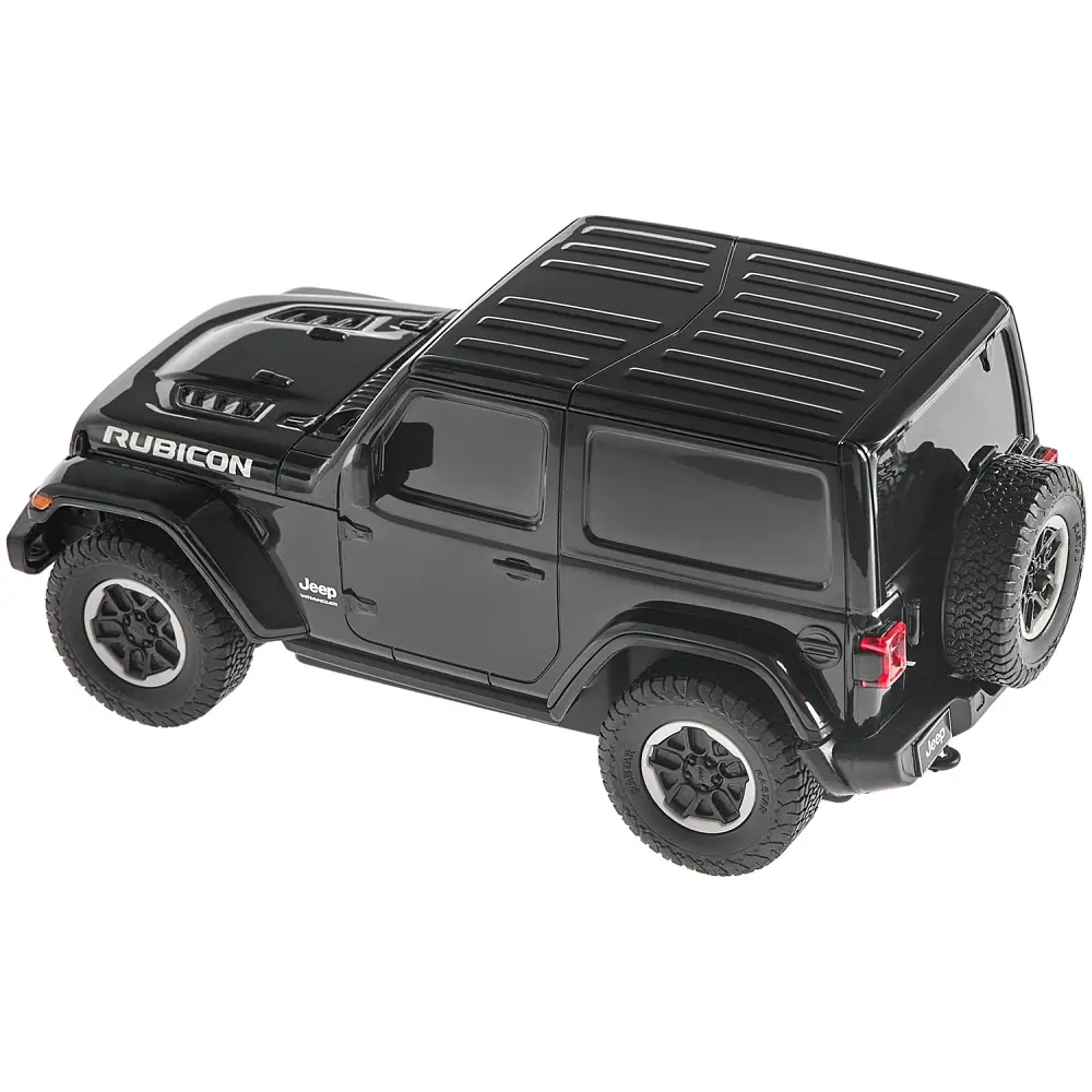 Машинка Rastar JEEP Wrangler JL 1:24 Чорний - фото 4