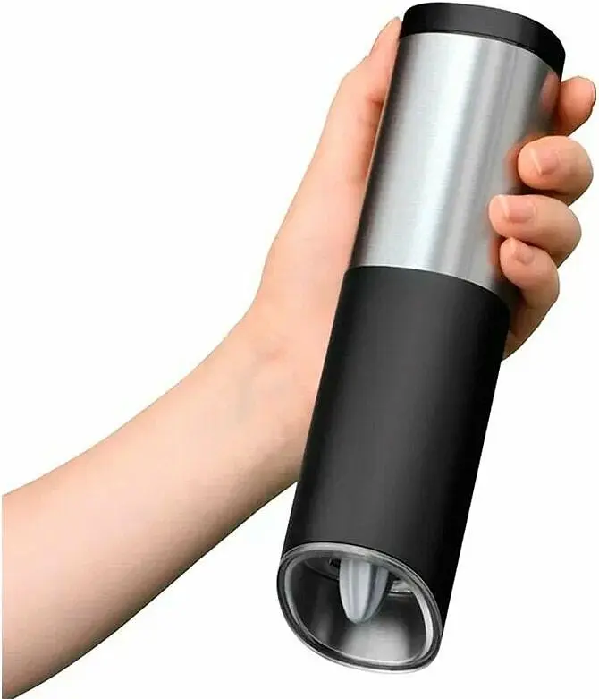 Подрібнювач солі та перцю Circle Joy Sensor Silver (CJ-EG03) [93882] - фото 2