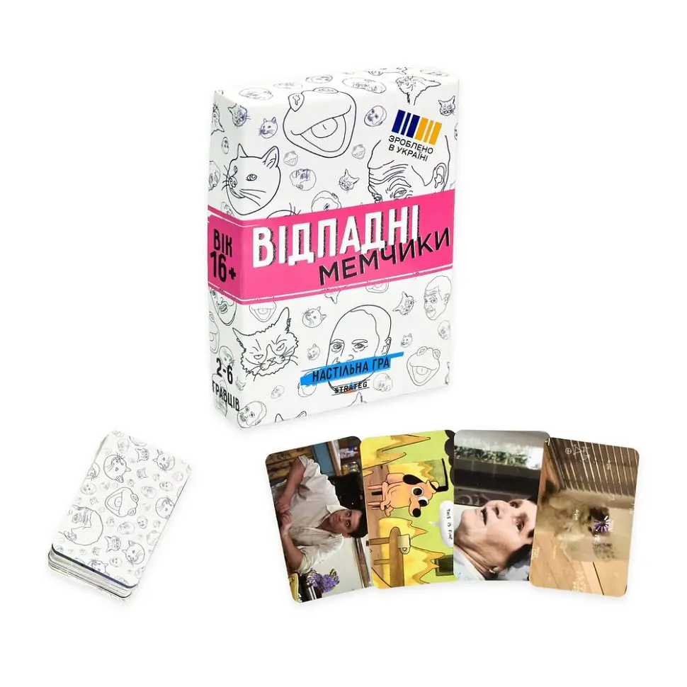 Настольная игра "Отпадные мемчики" Strateg 30630 игральные карты 110 штук, инструкция - фото 2