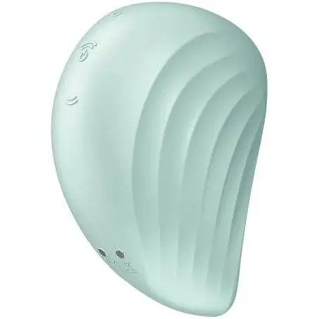 Вакуумний кліторальний стимулятор із вібрацією Satisfyer Pearl Diver Mint - фото 3