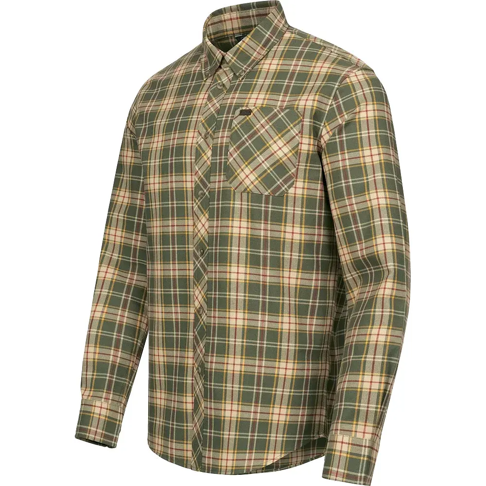 Рубашка Blaser Active Outfits Louie M Оливковый - фото 3