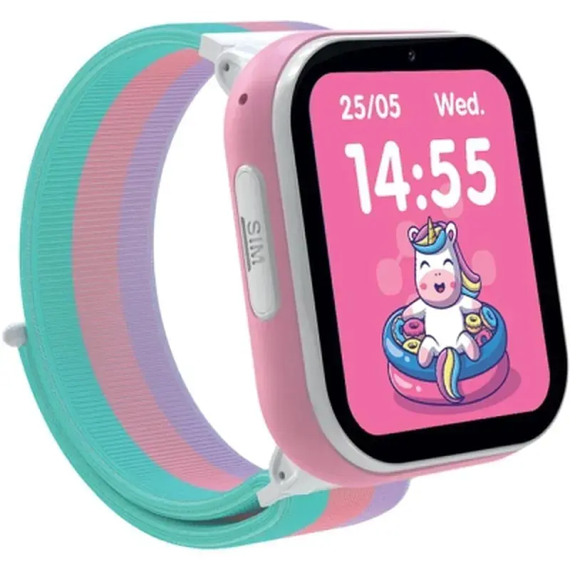 Смарт-годинник Gelius Pro GP-PK008 (Rainbow) White Kids smart watch with GPS/4G (Pro GP-PK008 (Rainbow) White) - фото 6