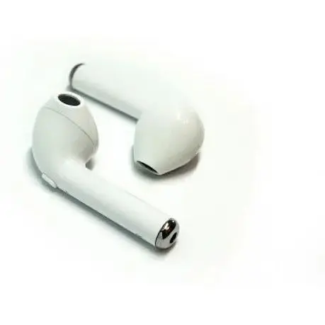 Бездротові навушники TWS Bluetooth i7S з боксом для зарядки White (au007-hbr) - фото 3
