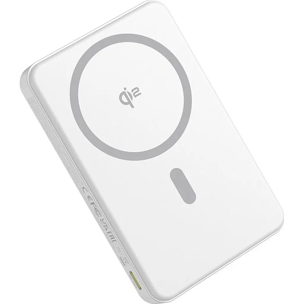 Зовнішній акумулятор Baseus Airpow II Qi2 10000mAh 22.5W White (P10080000213-00) [134988] - фото 2