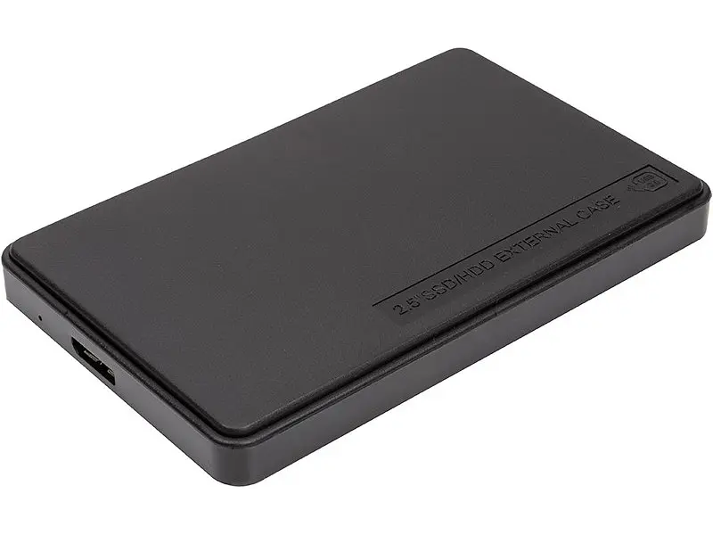 Кишеня для накопичувача PowerPlant HDD 2.5 SATA to USB 3.0 Black (HC380213) - фото 2