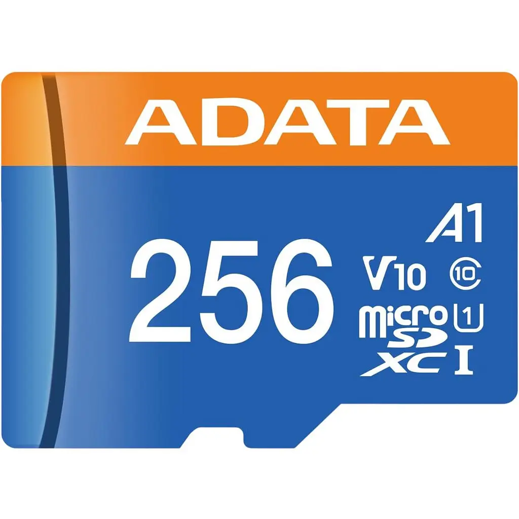 Карта пам'яті ADATA MicroSDXC Premier 256Gb Class 10 UHS-1 A2 + SD адаптер (AUSDX256GUICL10A1-RA1) [162344] - фото 2