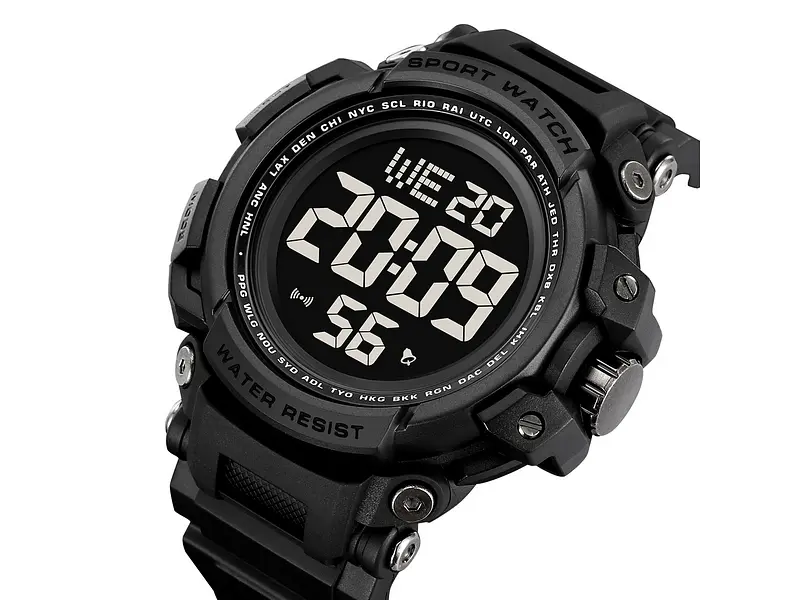 Наручний годинник чоловічий 2422BK Black Skmei acs0029933 - фото 4