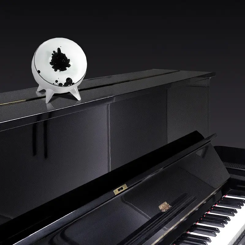 Музична ритмічна декоративна лампа CLT-002 з ферорідиною White - фото 3