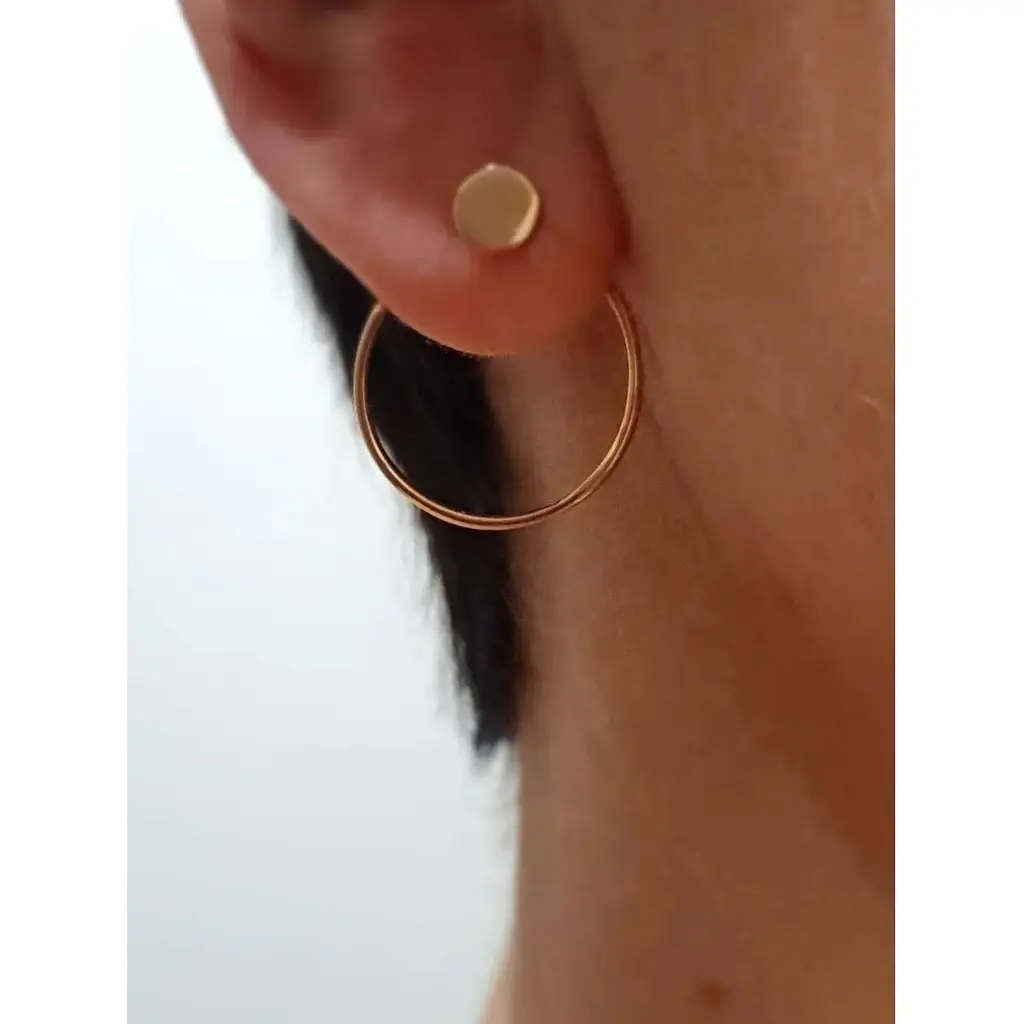 Золота моносережка Favoritum. 2392 - фото 2