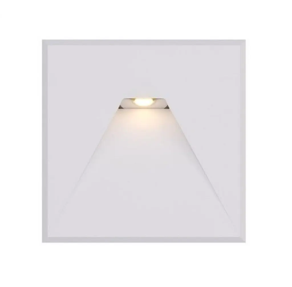 Світильник сходинковий Kloodi Riki KDSL-RIKI SQ85X85 3W 3K 38D WH - фото 3