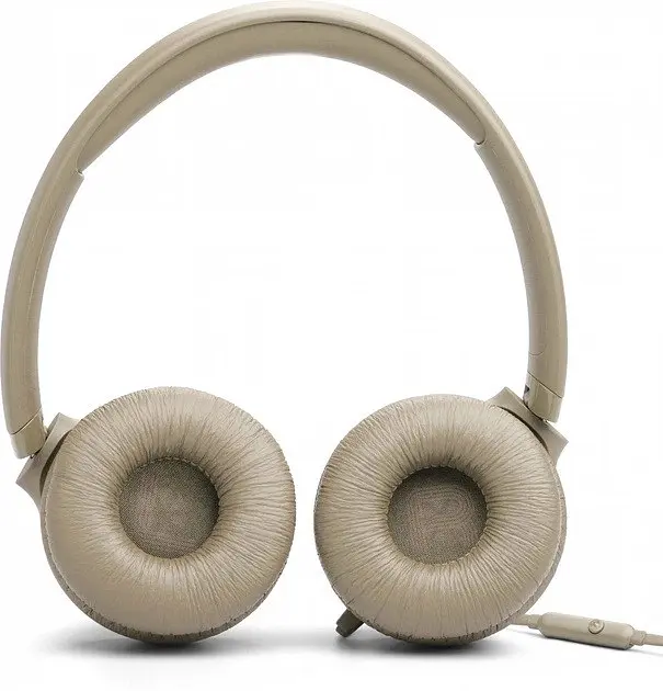Навушники провідні JBL TUNE 530 бежеві (JBLT530BEG) - фото 4